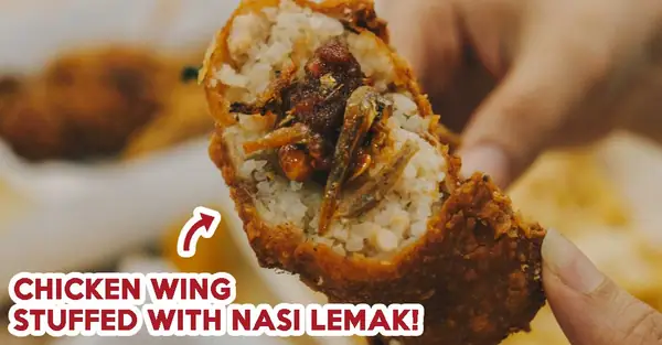 StuffedWing Review: Chicken Wings Stuffed With Mac And Cheese At Tampines Mall