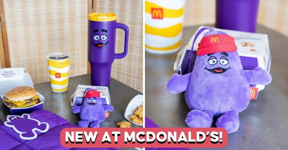 McDonald's Launches Grimace Shake With Exclusive Merch, Creamy Mushroom Burger Returns Too