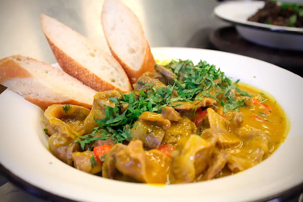 Sweetbread stew. José del Castillo at Isolina