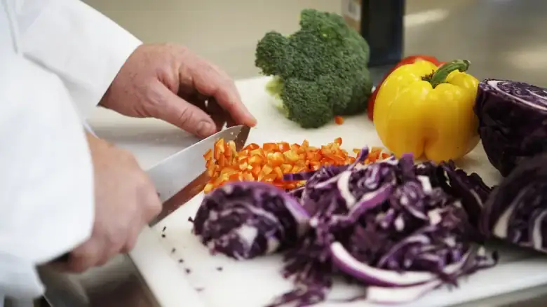 What is a brunoise cut and when is it appropriate to use it?