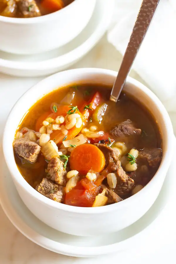 Beef Barley Soup Recipe