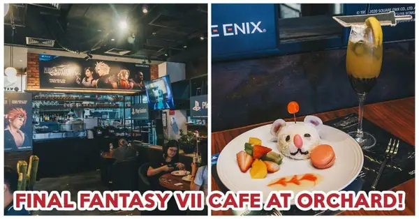 Final Fantasy VII Pop-Up Cafe At Orchard From 27 Mar To 20 Apr