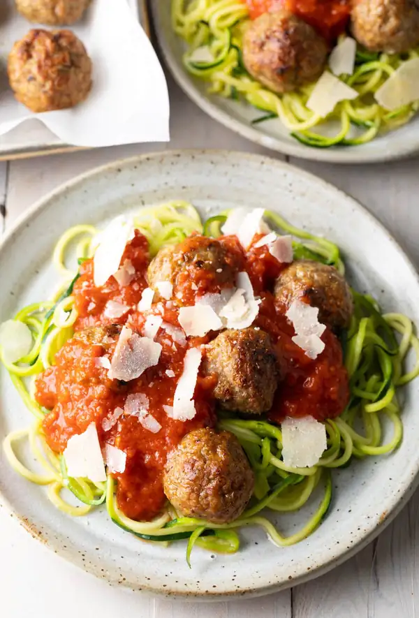 Healthy Baked Turkey Meatballs