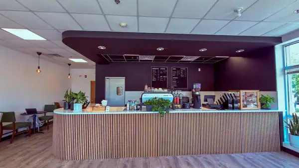 Inside the First New Jersey Cafe of Outsiders Coffee