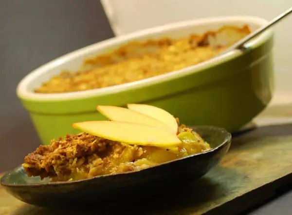 Peach & Apple Crisp Recipe