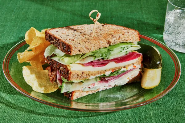 Veggie Club Sandwich
