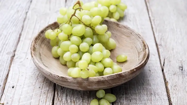 The best place to store grapes is in the refrigerator.