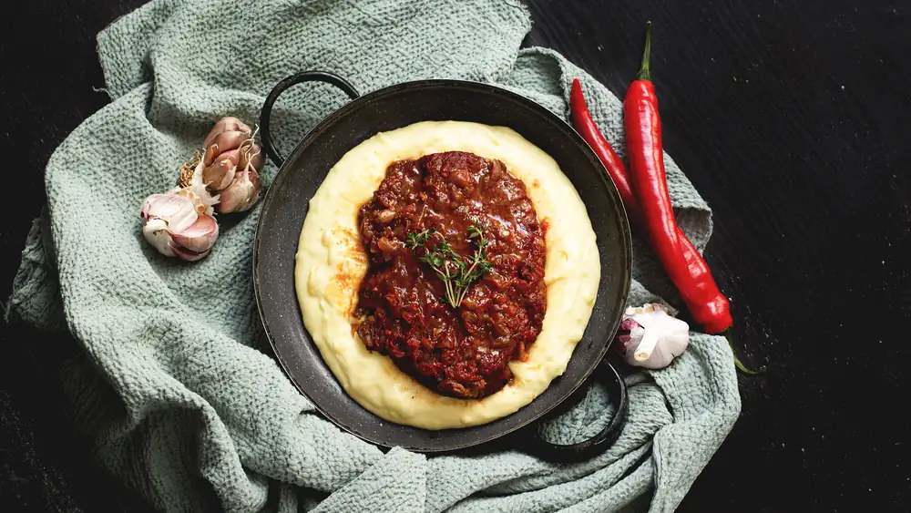 Pork neck from the oven