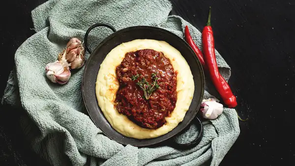 Pork neck from the oven