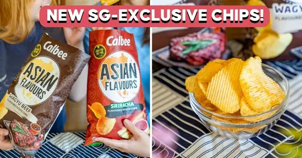 We Try The New Calbee Asian Flavours Wagyu And Sriracha Chips To See If They Taste Legit
