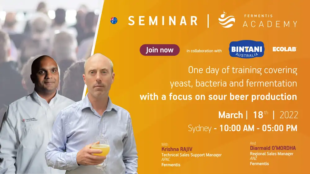 Attend the Fermentis Academy Sydney on March 18