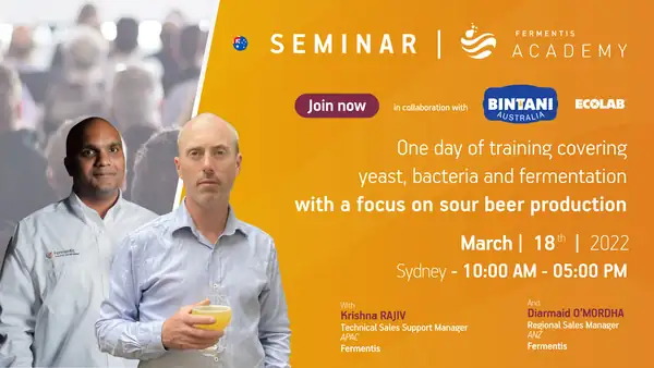 Attend the Fermentis Academy Sydney on March 18