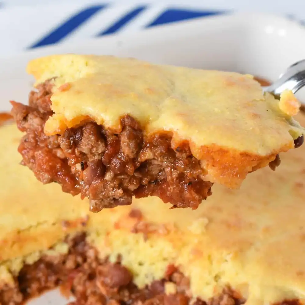 Chili Cornbread Casserole