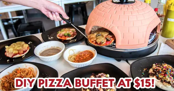 Rhombus Pizza Review: All-You-Can-Eat DIY Mini Pizza Buffet For $15 At Eunos