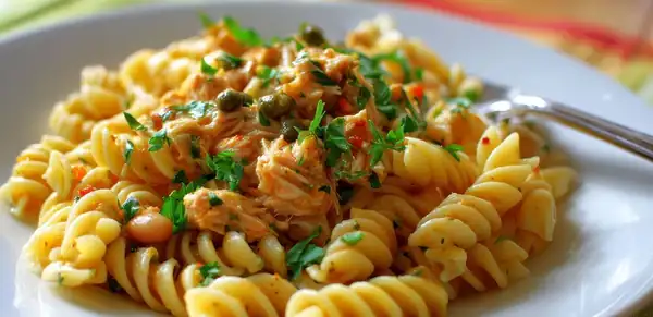 White beans add protein to pasta without the need for meat.