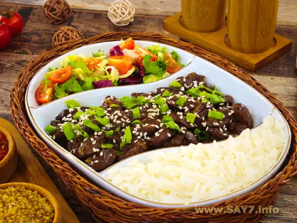 Chicken hearts in teriyaki sauce