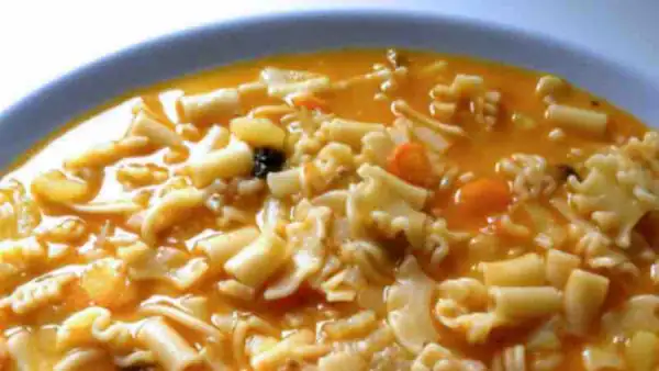 Comfort food, me dying here and you eating pasta and potatoes