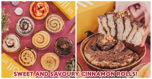 Rrooll: New Cinnamon Bun Bakery In Jewel Changi Has Flavours Such As Ferrero Rocher And Curry