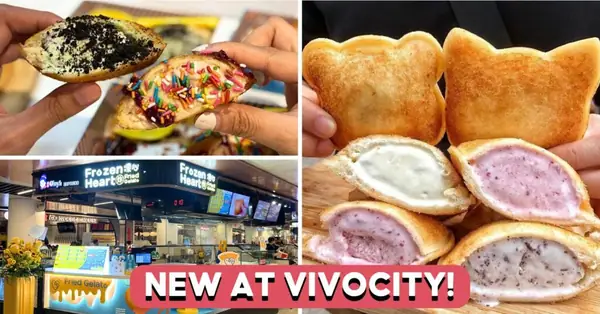 Frozen Heart Opens At VivoCity With Taiwan-Famous Fried Ice Cream