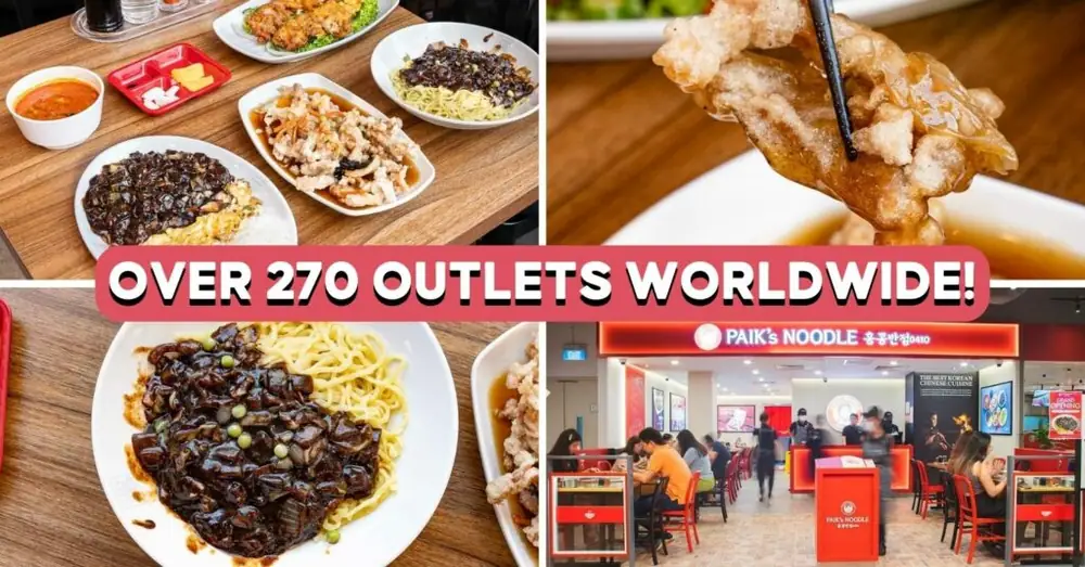 Paik's Noodle Opens In Punggol And Tiong Bahru