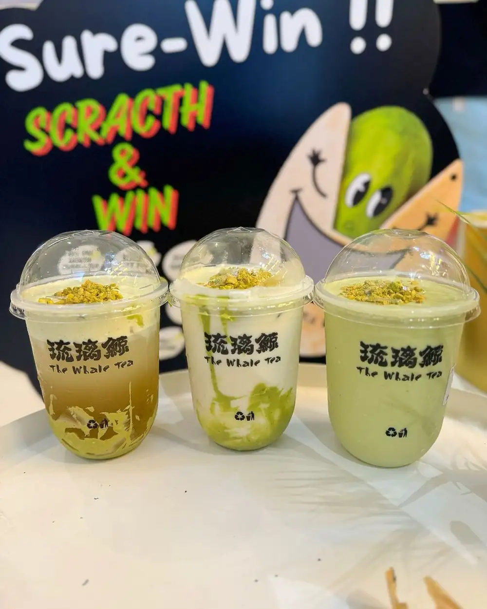 The Whale Tea Opens At Takashimaya With 1-For-1 Drinks, Pistachio BBT And More
