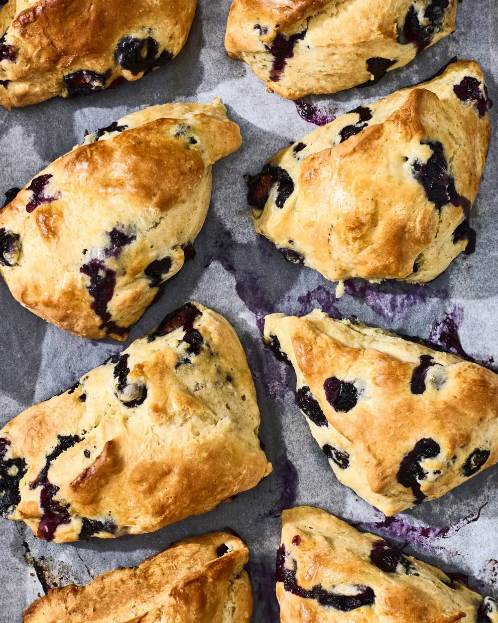 La mejor receta de scones de arándanos