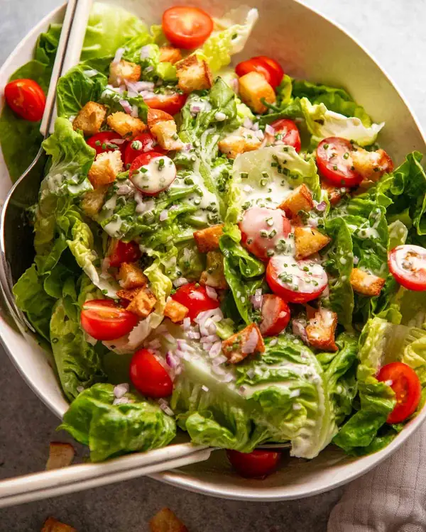 Baby Gem Lettuce Salad