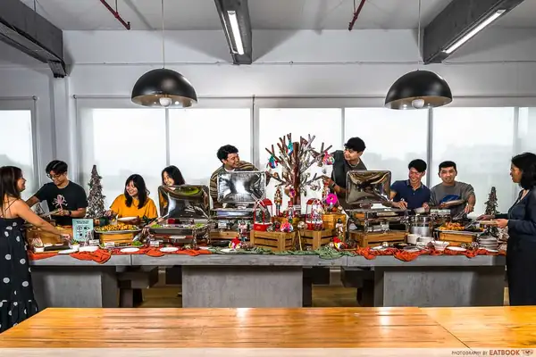 Gourmetz Catering: Char Siew Wagyu, DIY Kimbap Station And More For Your X'mas Parties