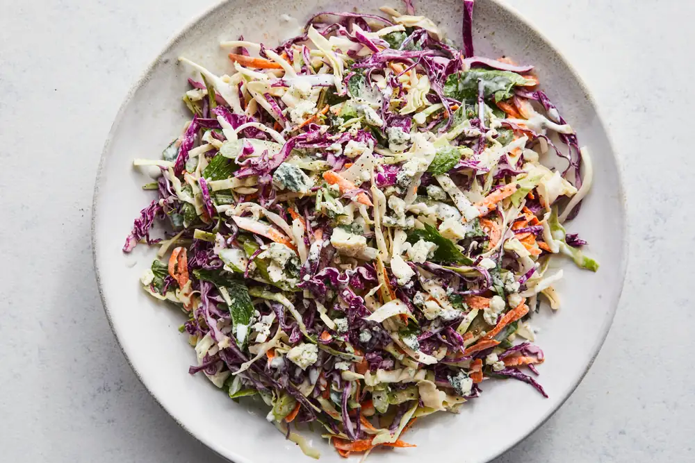 Blue Cheese Coleslaw Recipe