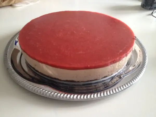 Strawberry shortcake cheesecake