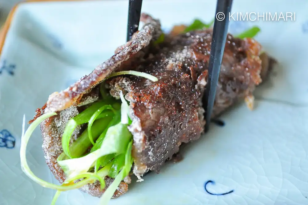 Sweet Rice Bulgogi (찹쌀불고기 Chapssal Bulgogi)