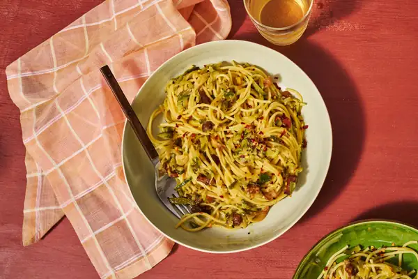 Pasta de calabacín y más recetas que cocinamos en casa esta semana