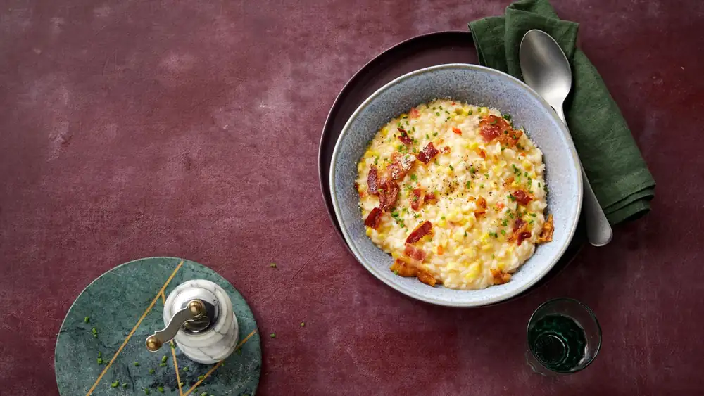 Corn risotto for Thermomix®