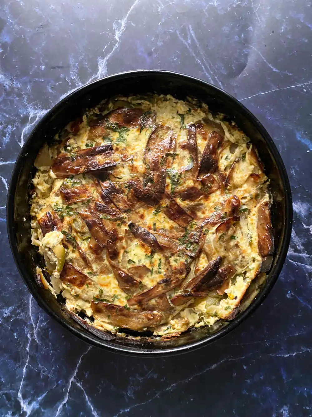 Potato Eggplant and Zucchini Moussaka Recipe (Vegetarijanska Musaka)