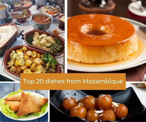 Top 20 Foods, Desserts and Snacks from Mozambique