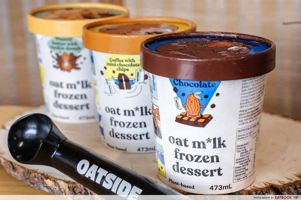 Oatside tiene un nuevo helado sin lácteos en Singapur