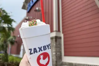 Review: Zaxby's Added NERDS To Its Strawberry Milkshake