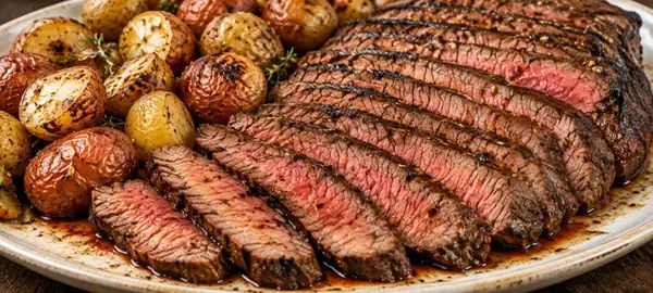 Grilled London Broil That's Chock Full Of Flavor