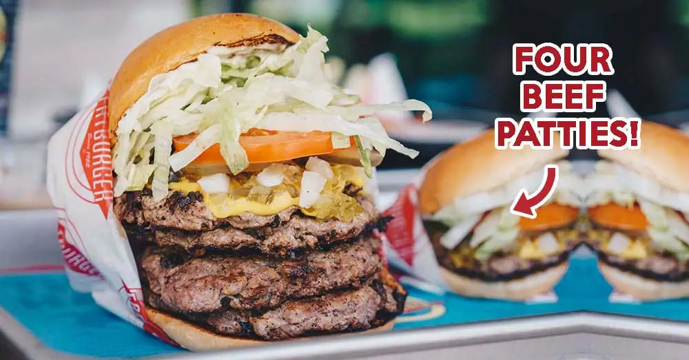 Fatburger Review: Giant Four-Patty Burger At This New Burger Chain From LA
