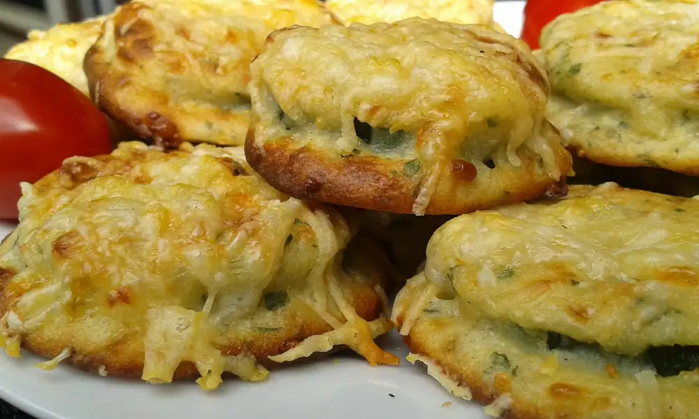 Zucchini in cheese batter