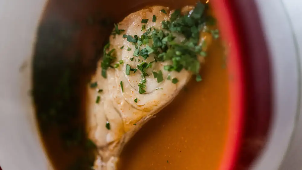 Richárd Farkas' special fish soup recipe