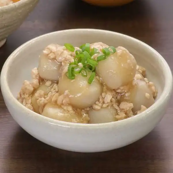Easy frozen recipe! Chicken mince stew with taro root - recipe video and instructions
