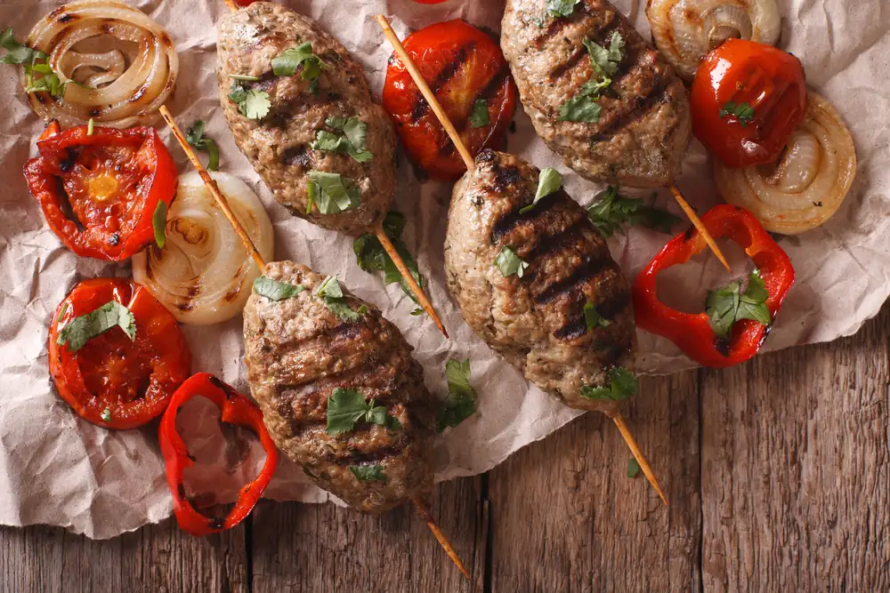 Moroccan Kefta Kebab Recipe