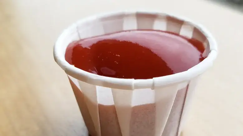 Ketchup Cups Fan Out For Easier Dipping. Try It Yourself