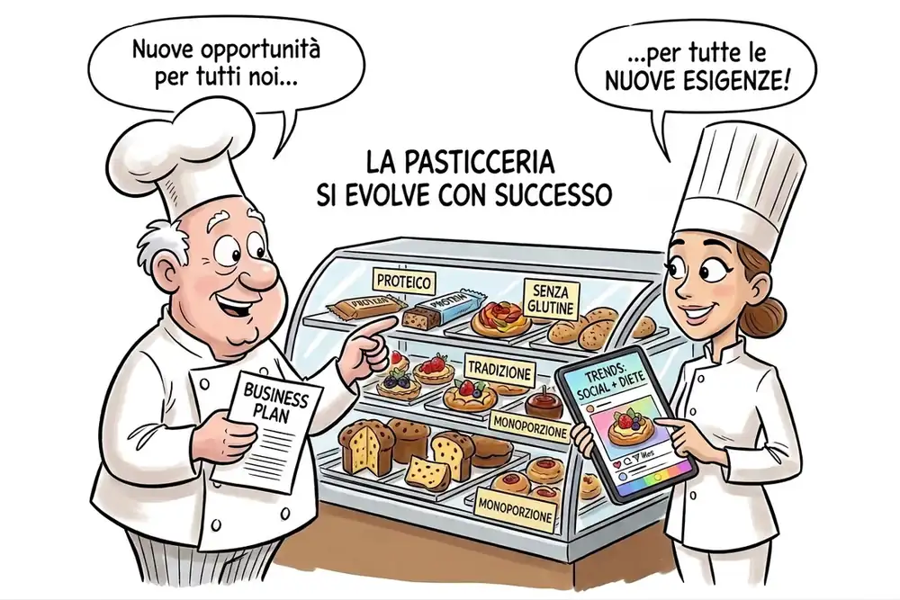 The pastry shop is changing: young people, singles, and new consumer habits are setting the pace
