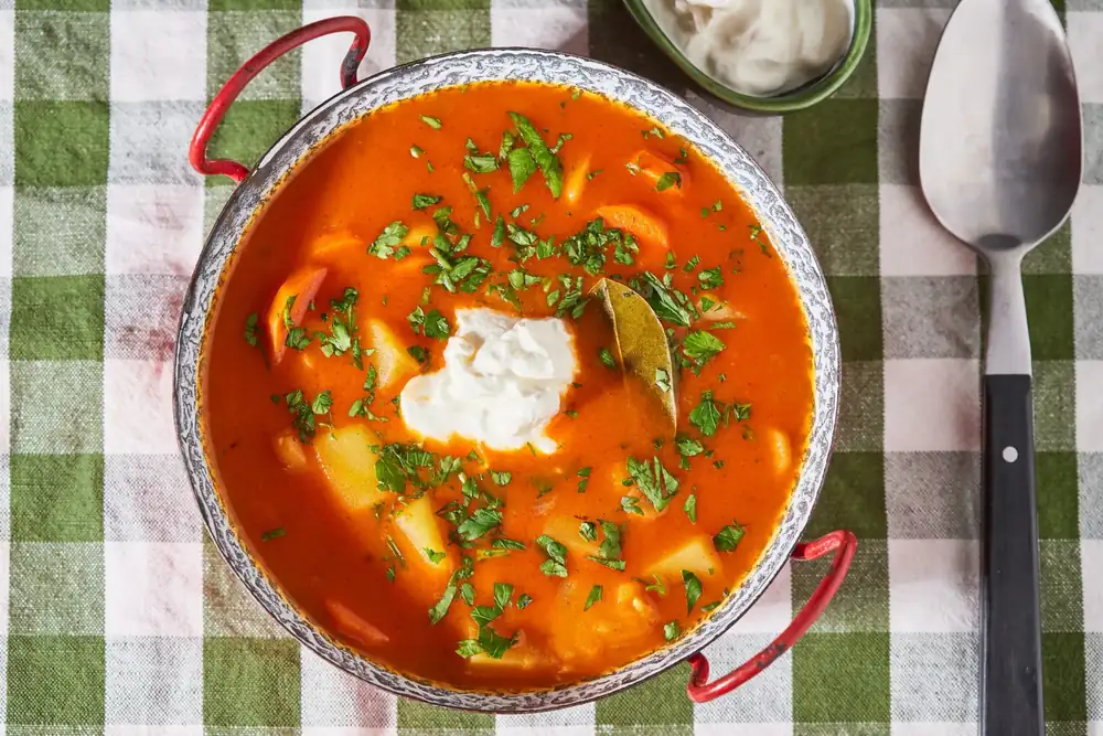 Classic potato soup, just like grandma makes it