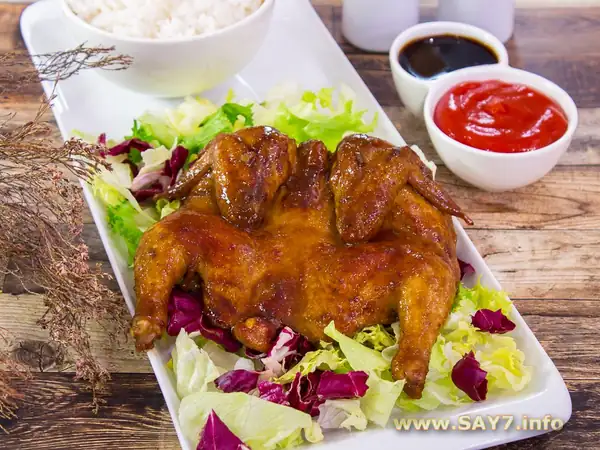 Chicken in teriyaki sauce