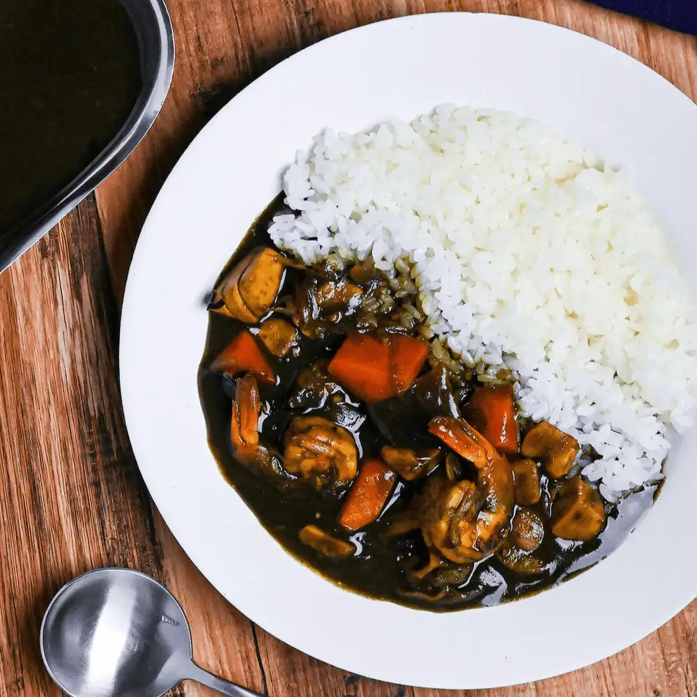 Japanese Dark Seafood Curry