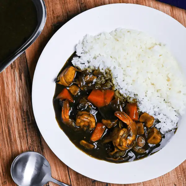 Japanese Dark Seafood Curry
