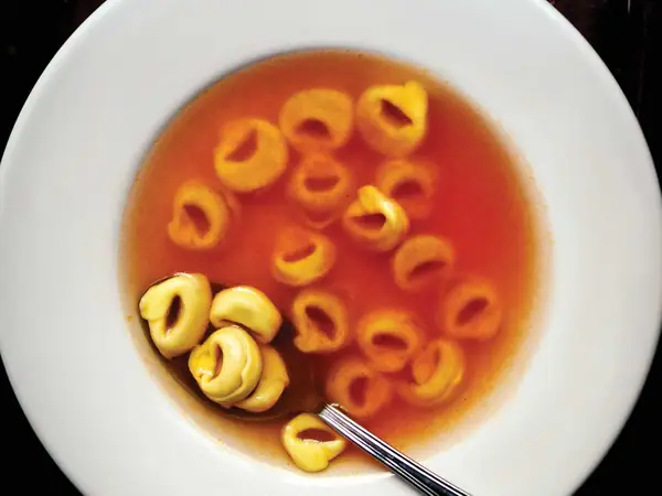 Tortellini Soup (Tortellini in Brodo)